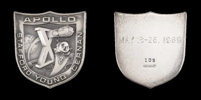 Apollo 10 Robbins medallion