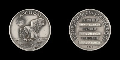Apollo 11 Robbins medallion