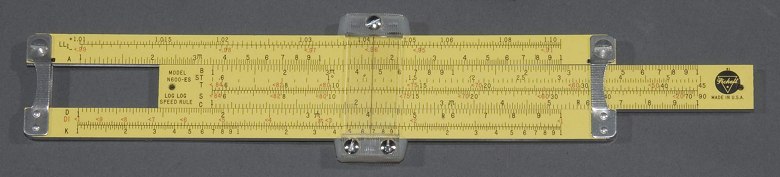 Apollo 13 flown sliderule