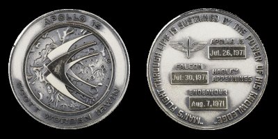 Apollo 15 Robbins medallion