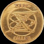 Gemini 10 gold Fliteline medallion
