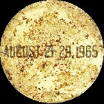 Gemini 5 gold Fliteline medallion back
