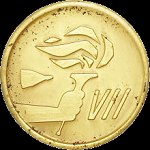 Gemini 7 gold Fliteline medallion