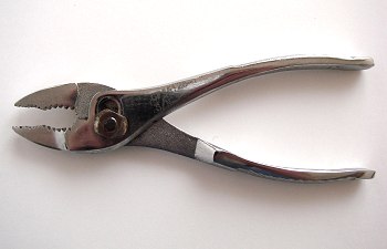 Pliers smuggled by John Young onto Gemini X