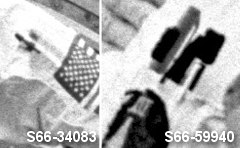 Writing instruments visible in Gemini recovery photos