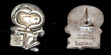 Silver Snoopy pin variant 41