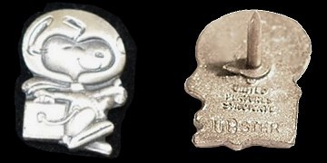 Silver Snoopy pin variant 42