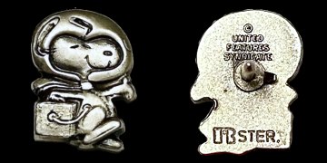 Silver Snoopy pin variant 54