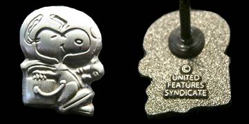 Silver Snoopy pin variant 55